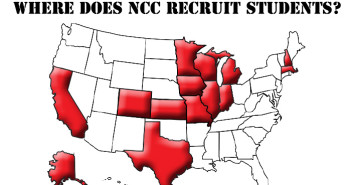 Where NCC students are recruited from.