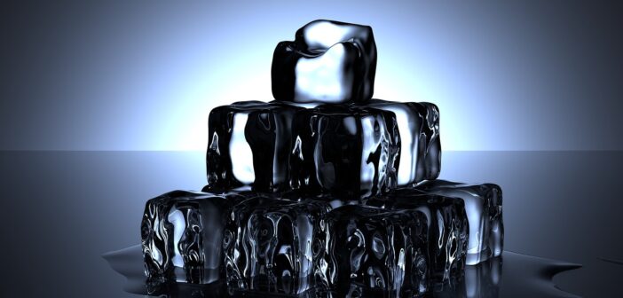 Featured image of ice cubes thawing like Mariah Carey