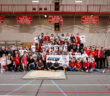 Photo of Men's Track & Field Team winning conference