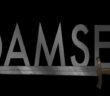 Black and silver "Damsel" graphic with a sort beneath the word.