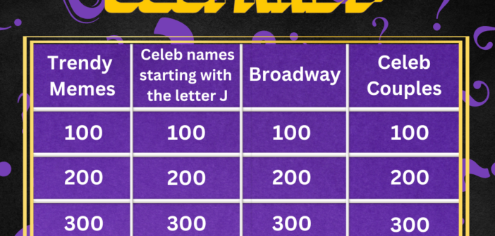 Pop Culture Jeopardy!