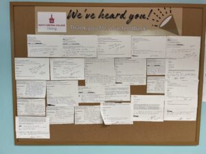 Parkhurst Feedback Board