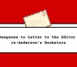 Anderson's Chronicle letter