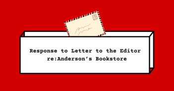 Anderson's Chronicle letter