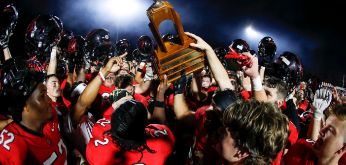 At the top of DIII Football: The Battle for the Little Brass Bell